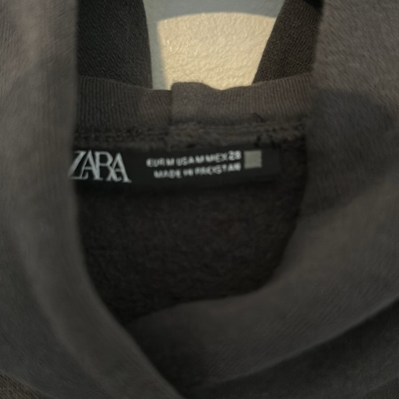 ZARA CROP SWEATSHIRT SIZE M - Picture 4 of 8